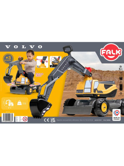 FALK Koparka Przegubowa Volvo Obrotowa Kabina Łopata Pług