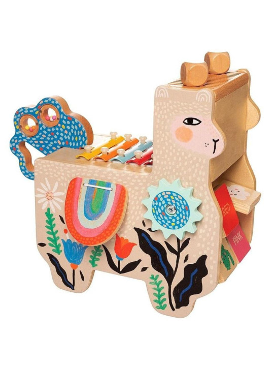 Kostka edukacyjna i instrumenty Lama Ligia Manhattan Toy