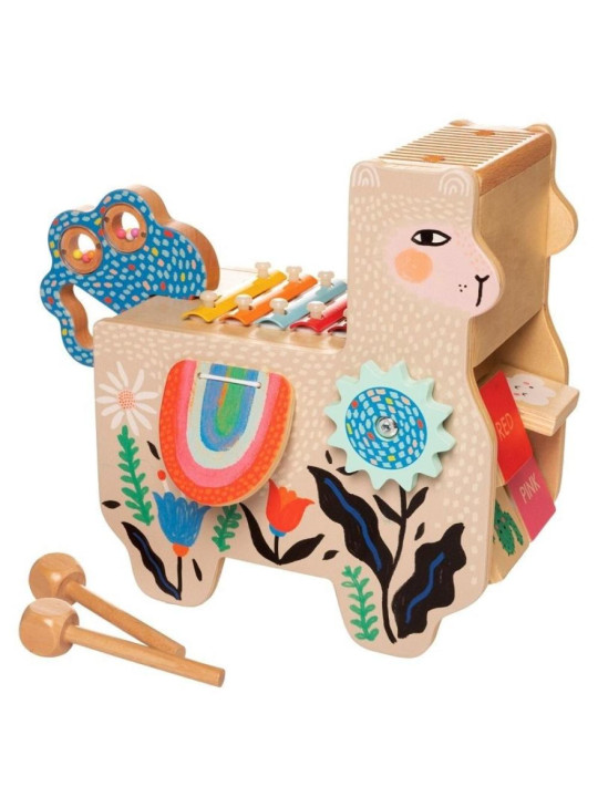Kostka edukacyjna i instrumenty Lama Ligia Manhattan Toy