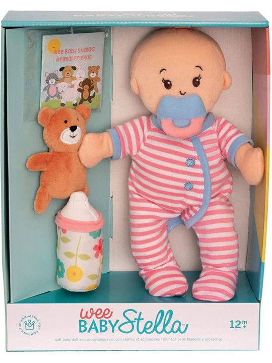 Pachnąca lalka dla dzieci Baby Stella Manhattan Toy