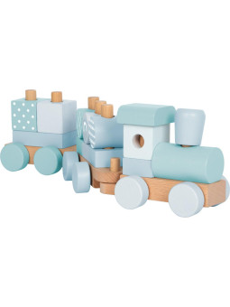 Wooden Train blue