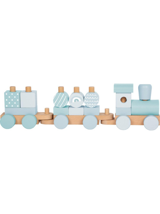 Wooden Train blue