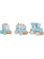 Wooden Train blue Wooden Train blue