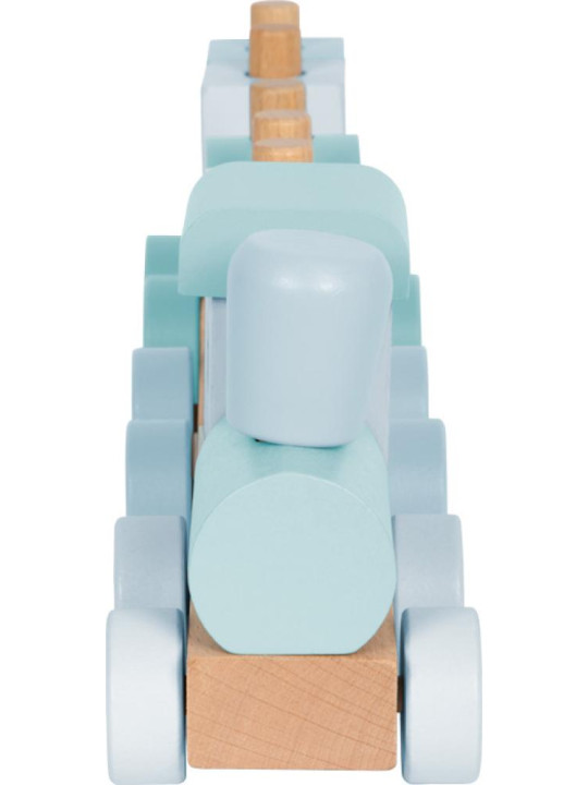 Wooden Train blue