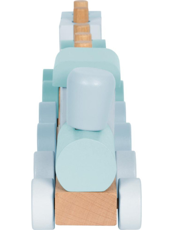 Wooden Train blue