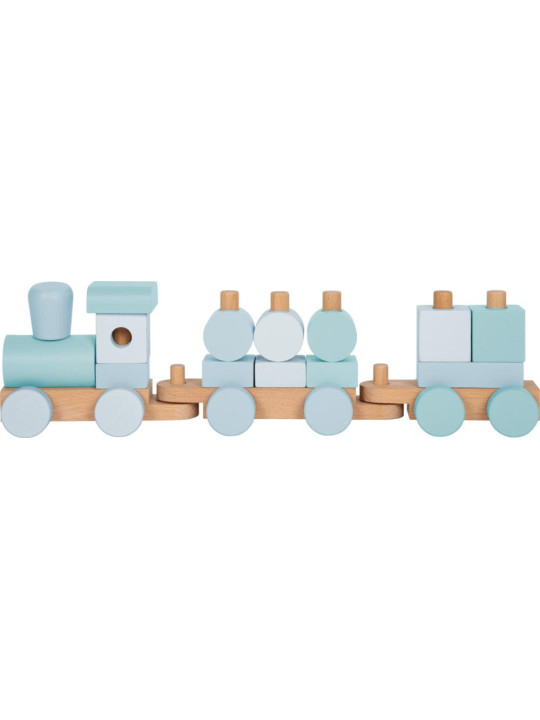 Wooden Train blue