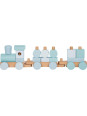 Wooden Train blue Wooden Train blue