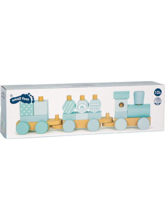 Wooden Train blue