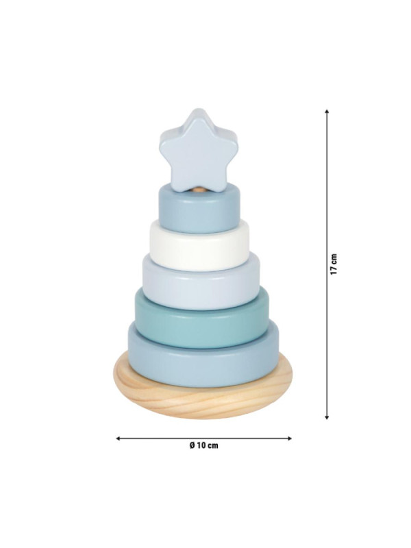 Stacking Tower blue