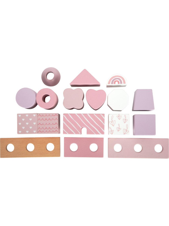 Stacking House pink Stacking House pink