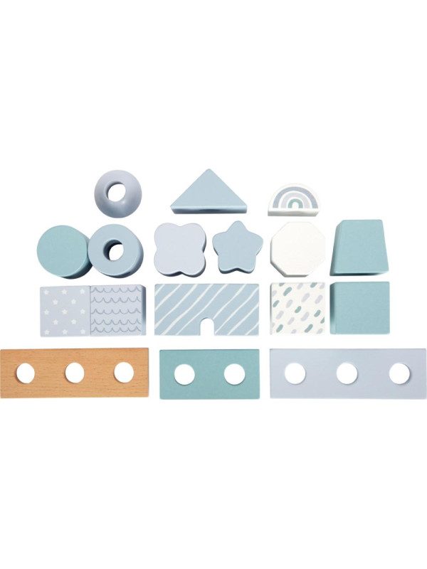 Stacking House blue