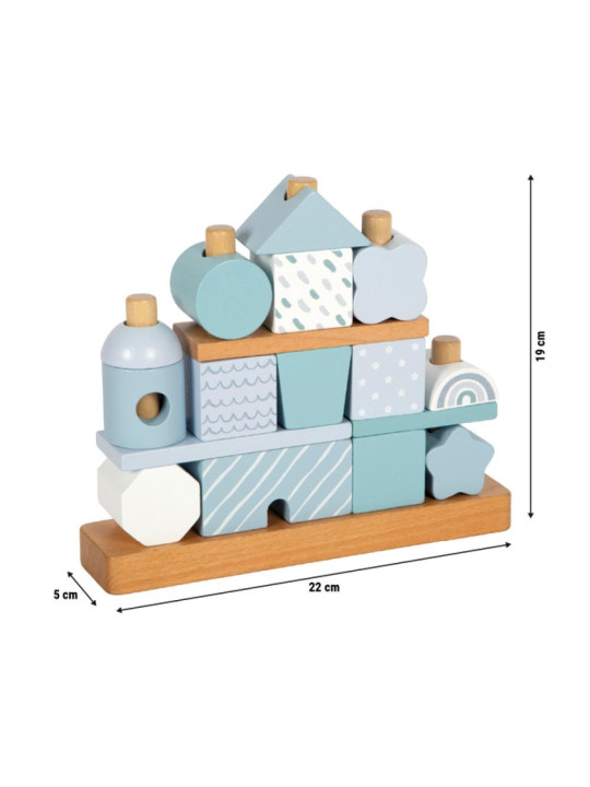 Stacking House blue Stacking House blue