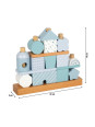 Stacking House blue Stacking House blue