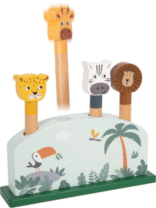 Hopping Animals Shapes Game "Safari"