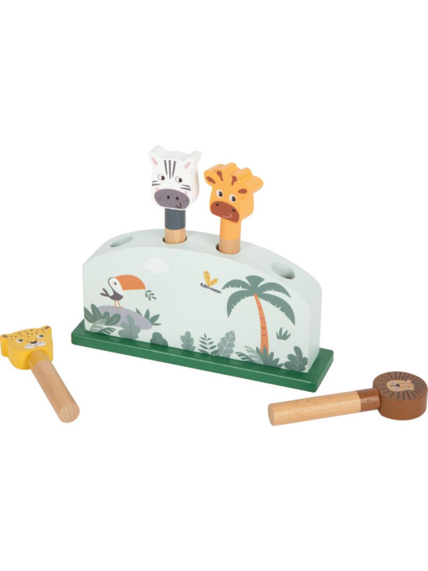 Hopping Animals Shapes Game "Safari"