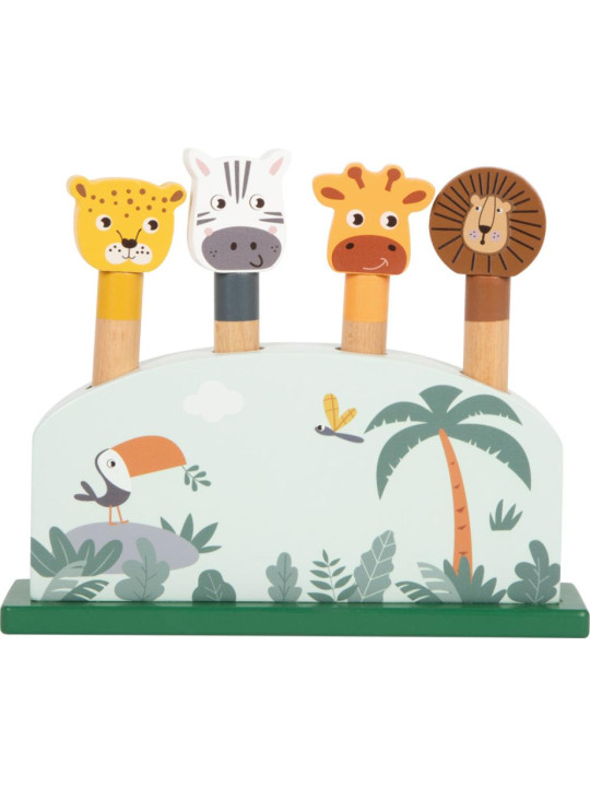 Hopping Animals Shapes Game "Safari"