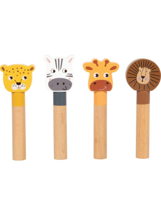 Hopping Animals Shapes Game "Safari"