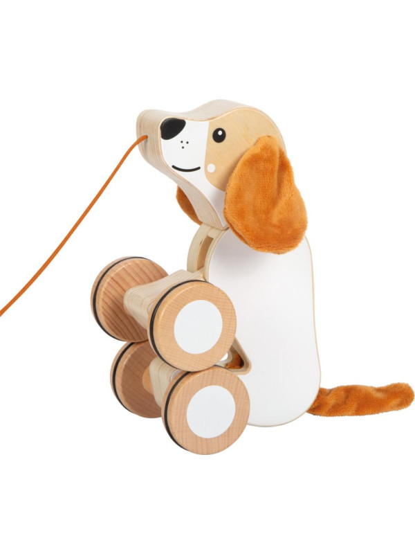 Pull-Along Dog with Crinkly Ears