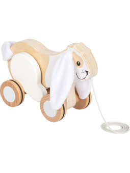 Pull-Along Rabbit with Crinkly Ears