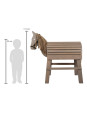 Wooden Horse grey Wooden Horse grey