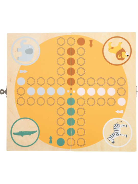 Ludo for 4 players "Safari" Ludo for 4 players "Safari"