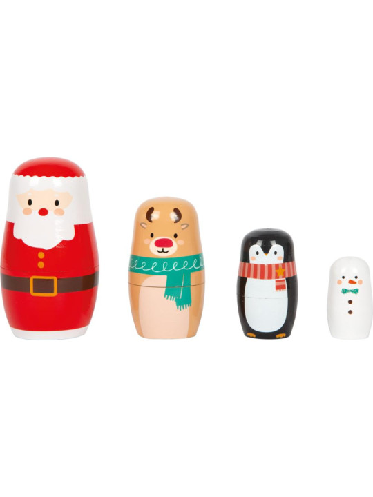 Christmas Matryoshka Dolls
