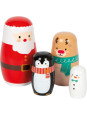 Christmas Matryoshka Dolls