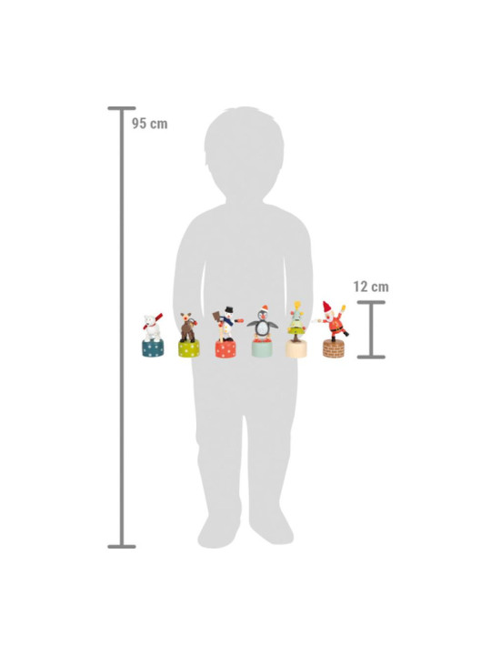 Display Christmas and Winter Dancing Figure