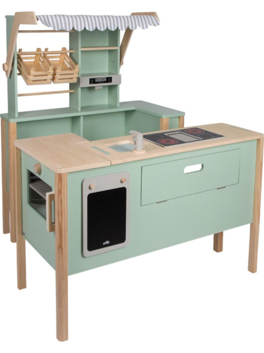 Children's shop and kitchen sage green "fresh" Children's shop and kitchen sage green "fresh"