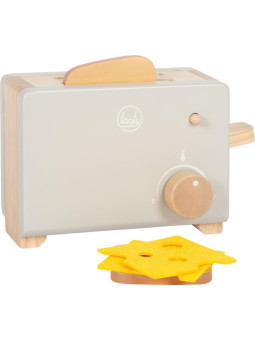 Toaster Set grey "tasty"