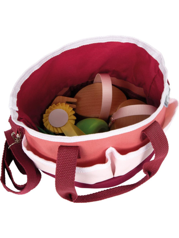 Horse Care Set with Bag red