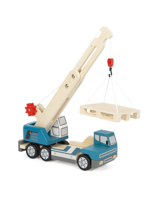 Crane Lorry with Pallet Crane Lorry with Pallet
