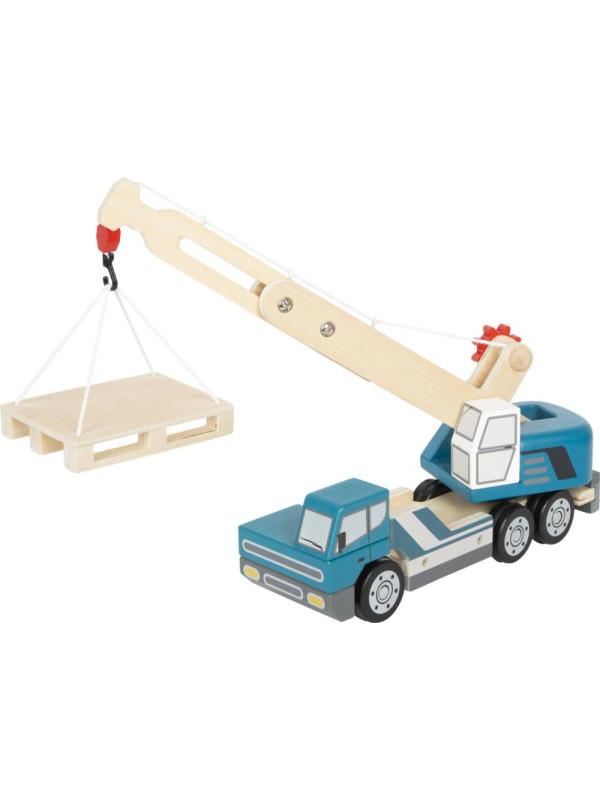 Crane Lorry with Pallet