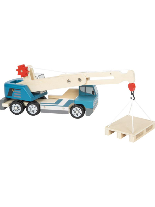 Crane Lorry with Pallet