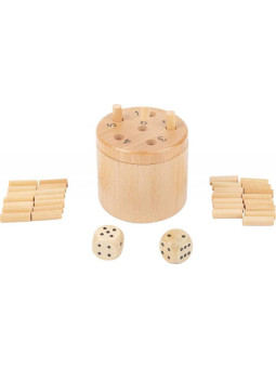 Zabawka logiczna dla dzieci - gra w kości , small foot desgin zabawka drewniana , zabawka dla 5 latka