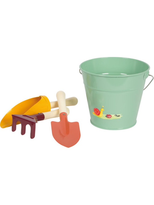 Gardening Shovels Set with Bucket "Tiny Garden" Gardening Shovels Set with Bucket "Tiny Garden"