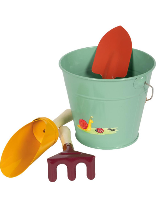 Gardening Shovels Set with Bucket "Tiny Garden" Gardening Shovels Set with Bucket "Tiny Garden"