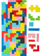 Zabawka Tetris , zabawka drewniana dla dzieci , zabawka logiczna , small foot design , zabawka dla 3 latka 