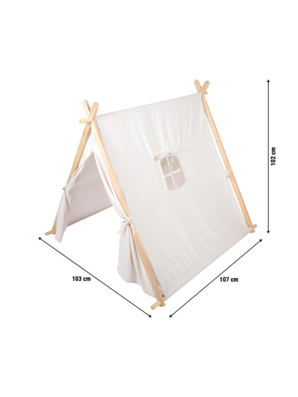 Play Tent natural white
