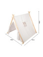 Play Tent natural white Play Tent natural white