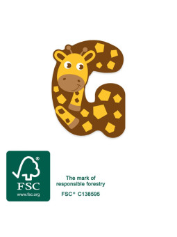 Wooden Nursery Letters G