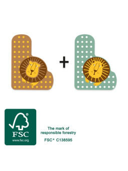 Wooden Nursery Letters L