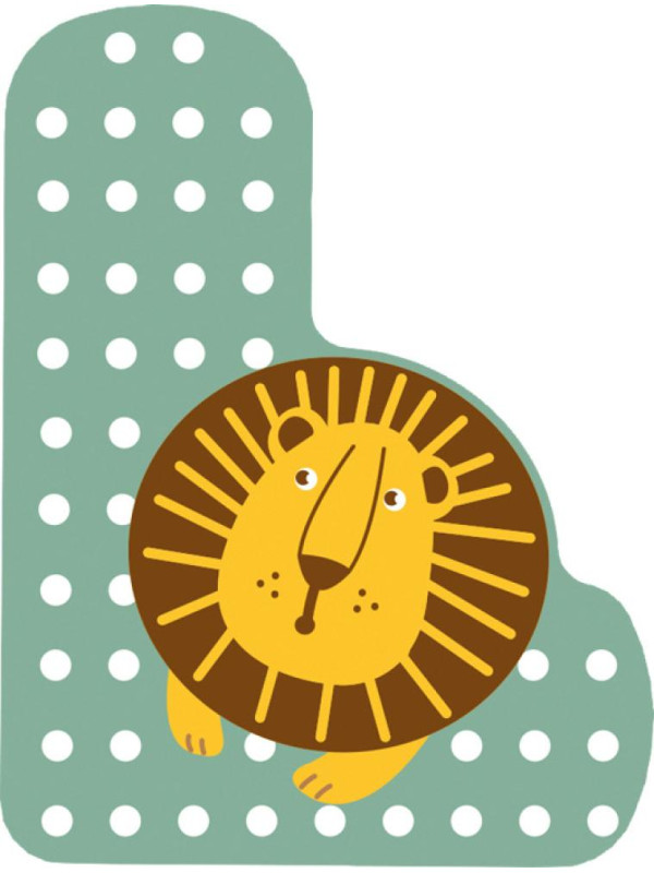 Wooden Nursery Letters L