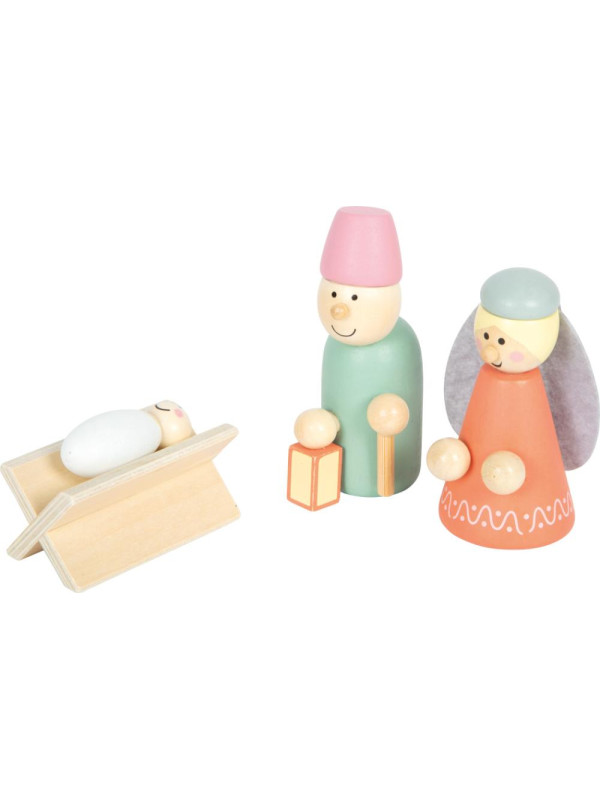 Wooden Manger Christmas Story Play Set