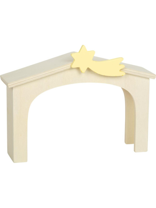 Wooden Manger Christmas Story Play Set