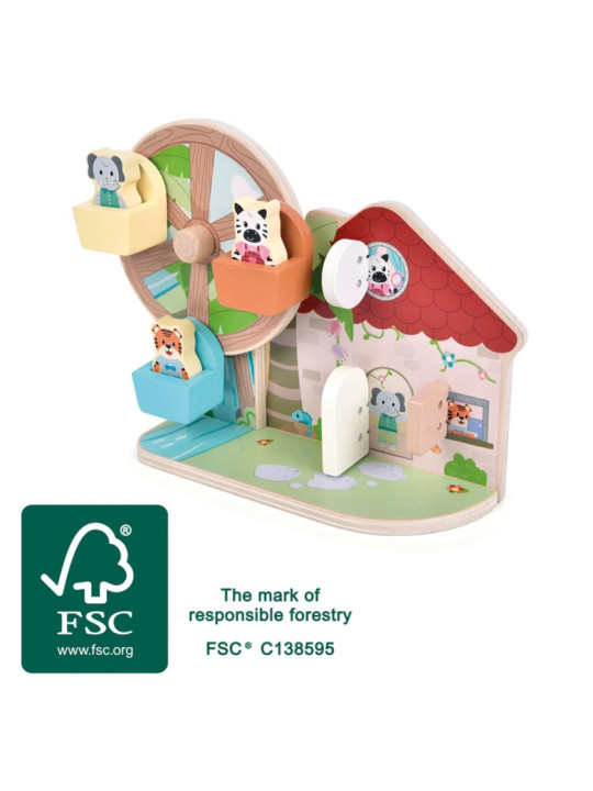 Ferris Wheel Motor Activity Toy "Jungle Friends"