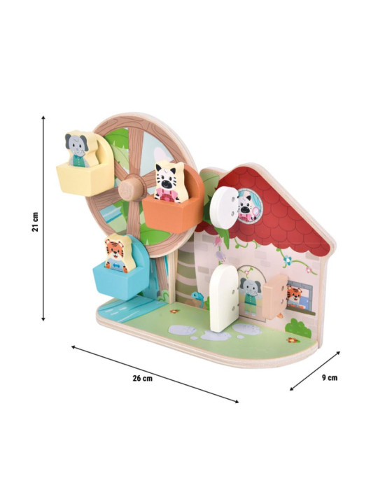 Ferris Wheel Motor Activity Toy "Jungle Friends"
