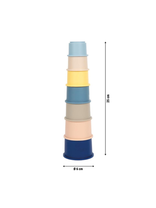 Silicone Stacking Cups