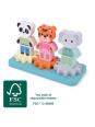 Stacking Game with Cogwheels "Jungle Friends" Stacking Game with Cogwheels "Jungle Friends"