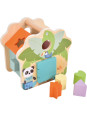 Shape-Fitting Cube House "Jungle Friends" Shape-Fitting Cube House "Jungle Friends"